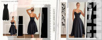 Vestido Mini A-Line De Encaje IAMHOTTY Blanco Sin Mangas Estilo Coquette Elegante Y Dulce Para Fiesta Y Vacaciones Traje De Corset Con Panel De Encaje - details 1