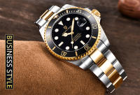 Reloj Mecánico PAGANI DESIGN Para Hombre Cristal De Zafiro Resistente Al Agua Acero Inoxidable Deportivo Lujo Automático Con Calendario Completo Y Luz Nocturna - details 15