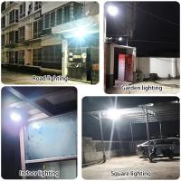 Lámpara Solar Exterior LED Para Jardín IP67 Impermeable Iluminación De Emergencia Luz De Escenario Para Edificios De Sol - details 8