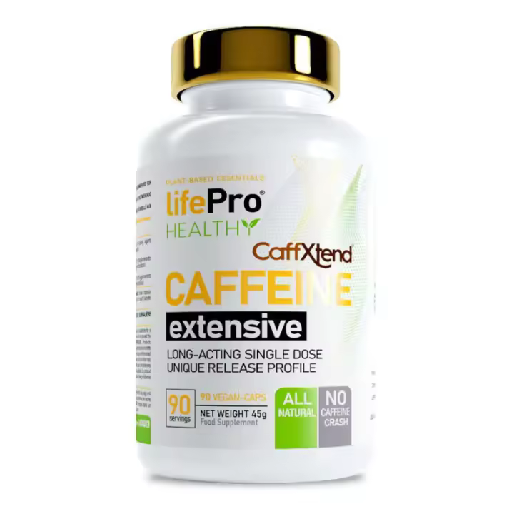 LIFE PRO CAFFEINE EXTENSIVE 200MG 90 VEGANCAPS - 1
