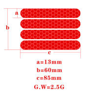 Pegatinas Reflectorizantes Anti-Cursor Para Patinete Eléctrico Set De 1 Pieza Para Ninebot Max G30 / ES Serie Resistente Al Agua Y Brillante - details 0