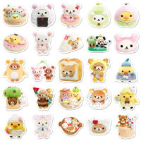 54Pcs Pegatinas Lindas De Oso Perezoso Cartoon Para Scrapbook Laptop Teléfono Maleta Patineta Decoraciones Regalo De Juguete - details 1