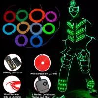 Luces Flexibles De Neón 3m 5m Con USB Cable Lumínico EL Impermeable Para Decoración De Fiestas DIY Luz De Ambiente LED Strip - details 10
