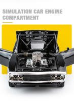 Modelo De Coche De Aleación De Latón 1:32 Challenger De Fast & Furious 7 Juguete De Vehículos Para Decoración Y Colección Para Niños Y Niñas - details 5