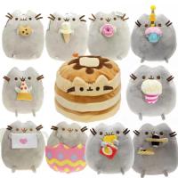 Muñeco De Peluche De Gato Simulado 15CM Suave Y Blando Regalo De Cumpleaños Para Niñas Y Decoración De Hogar Color Blanco Y Gris - details 21