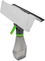 Combo de limpieza de ventanas profesional: escobilla de goma, cepillo de microfibra para ventanas y botella rociadora de agua - details 2