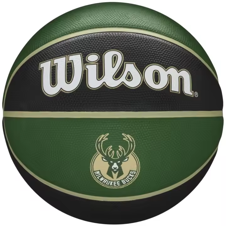 Balon de Baloncesto Wilson Nba Team Tribute Milwaukee Buck para unisex en color multicolor - 1