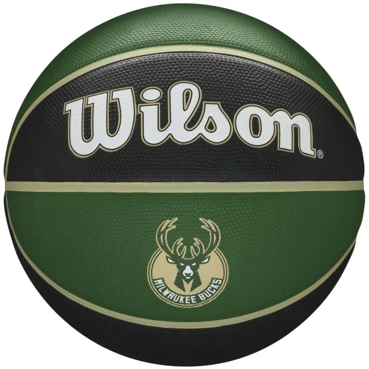 Balon de Baloncesto Wilson Nba Team Tribute Milwaukee Buck para unisex en color multicolor - 1