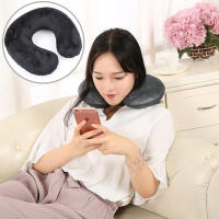 Cojín De Viaje En Forma De U INS Estilo Con Diseño De Rana Fresa Arcoíris Cojín Para El Cuello De Adultos Accesorios De Viaje Inflable Para Coche - details 8