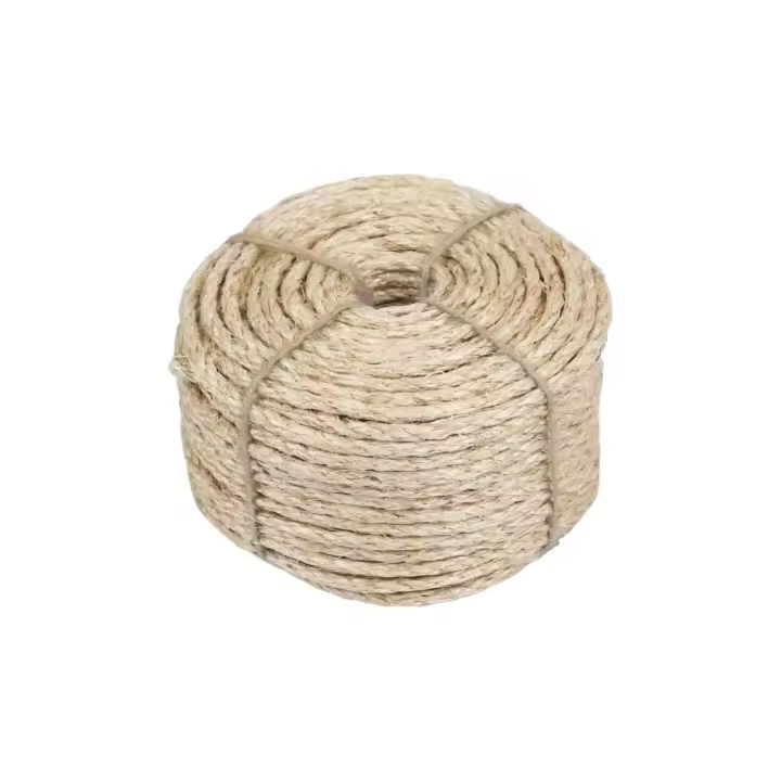 UNUSUAL- Cuerda Sisal Rascador para Gatos 3 tamaños , Cuerda de Manualidades Hilo macramé para jardinería decoración,Cuerda de sisal Natural,Adecuada para Poste de arañar Gatos,decoración de jardín,Accesorios de Bricolaje Hechos a Mano, Recambio - 1