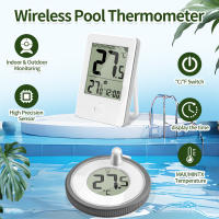 Termómetro De Piscina Digital Inalámbrico Flotante IP67 Impermeable Para Baño Acuario Piscina Bañera Con Monitor De Temperatura - details 2