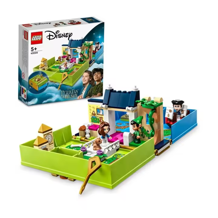 LEGO Disney Specials 43220 Cuentos e Historias: Peter Pan y Wendy edad a partir de 5 años, contiene 111 piezas 23L43220 - 1