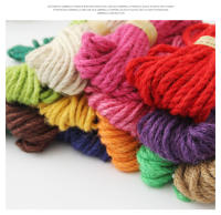 Cuerda De Lino Colorida Y Gruesa De 10m/6mm Para Artesanía DIY Y Decoración De Bolsos Con Cordón Para Sujeción Accesorios Incluidos - details 0