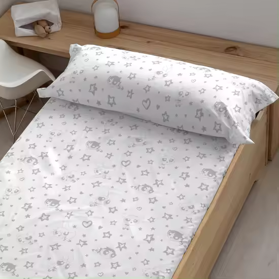 BL BELUM  Bajera Powerpuff Girls 100% algodón , bajera ajustable muticolor, bajera de algodón suave, bajera ajustable elastica - Bajera Extrasuave, confortable y 100% MADE IN SPAIN - 1