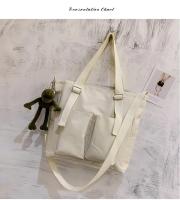 Bolso Bandolera Grande Para Mujer Xierya Capacidad De Almacenamiento Amplia Estilo Casual Cierre De Cremallera Material Impermeable Bolsa De Mano Para Estudiantes - details 3