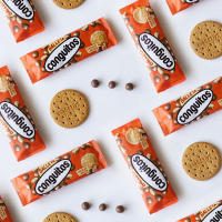 Conguitos Galleta Recubierta de Chocolate con Leche - 14 paquetes de 50g cada uno - details 1