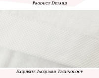 Toalla De Baño De Algodón Puro 100% 70x140/80x160CM Blancas Alta Absorción Para Hogar Y Hotel Toallas De Baño Grandes Y Rectangulares - details 5