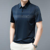 Polera Polo Para Hombre Casual Negocios Corta Resistente Al Arrugas Y Liso Cómoda Transpirable Verano Estilo Clásico Color Sólido - details 8