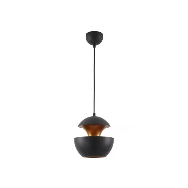 2PC F BRIGHT Lámpara de Techo Colgante Moderna con Tulipa de Aluminio Azul y Blanco - 1