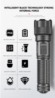 Linterna Recargable USB De Aluminio Portátil Con 4 Núcleos LED XHP70.2 XHP50.2 Lámpara Zoomable Para Caza Y Camping 18650 AAA - details 0