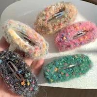 Hilo De Lana De Mohair Con Puntos Coloridos 50g/Bola Suave Y Grueso Para Tejer Suéteres Sombreros Y Bufandas Bebés DIY - details 8