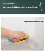 Cepillo De Limpieza 2 En 1 Para Paredes Y Piso Durable De Plástico Diseño Portátil Para Baño Cocina Y Sala De Estar - details 6