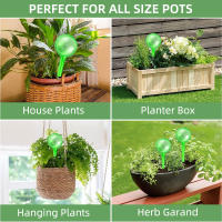 3Pc Bolas De Riego Automáticas Para Plantas Juego De Dispositivos De Riego Por Drip Sistema De Riego Self Watering Para Jardín Flores Y Plantas - details 6