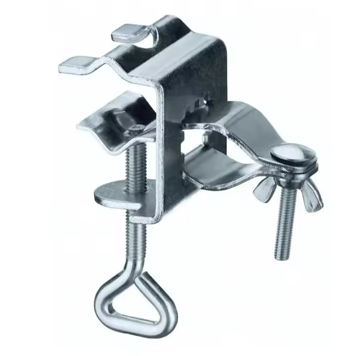 Base para sombrilla - Soporte para sombrilla para barandilla o mesa de balcón - Base para sombrilla para balcón y terraza (1 ud) - 1