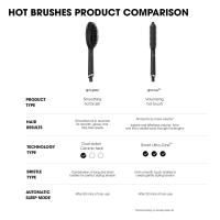 ghd Glide - Cepillo Térmico Alisador de Pelo Para un Acabado Liso Natural Sin Esfuerzo, Acabado Suave, Brillante y Sin Frizz, Púas Cerámicas - Para Todo Tipo de Cabello - Color Negro,(Enchufe Europeo) - details 4