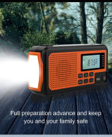 Radio De Emergencia Portátil 2025 Con Carga Solar Y Manivela 4000mAh Radio Meteorológico AM/FM/NOAA Alerta SOS Alarma Radio De Sobrevivencia - details 6