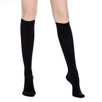 Calcetines De Compresión Unisex Medias De Presión Para Varices Soporte De Pierna Alargada Medias De Circulación Estiramiento Cómodas Para Mujeres - details 4