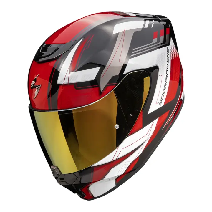 Scorpion Casco Integral Exo-391 Captor Rojo Adulto - 1