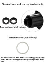 GUB 1451 Hub De Fibra De Carbono Con 6 Garrajas Y Anillo De 72 Ranuras Para Bicicleta De Montaña Eje De Barra De Desmontaje Rápido Soporte De Frenado Por Disco - details 4