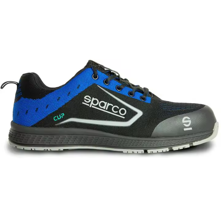 ZAPATILLAS SPARCO CUP RICARD TALLA 39 NEGRA/AZUL S1P SRC - 1