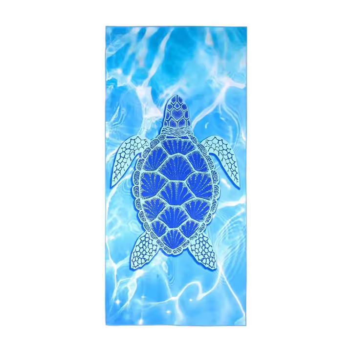 Toalla Playa, Toalla de Playa Grande Microfibra, Toalla de Playa Grande y Suave 90 x 180cm, Absorbente, Secado Rápido, Antiarena, para Viajes, Natación, Camping, Vacaciones - 1