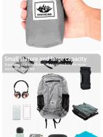 Mochila Ultra-Ligera Plegable Impermeable Y Duradera Para Senderismo Y Aventuras Al Aire Libre Comodidad Y Resistencia En Un Solo Paquete - details 5