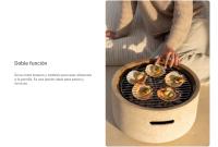 CREATE -  Brasero exterior con grill - FIRE BOWL GRILL - details 1