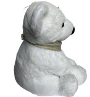 Novedad! Real Madrid C.F. Oso Polar Blanco con pañuelo escudo Real Madrid 30 cms ,Original, Producto oficial - details 4
