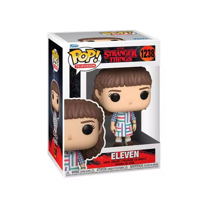 Funko POP! Stranger Things - Serie - 1238 Eleven - Stranger Things - Figura Coleccionable Oficial - Juguete para Niños y Adultos - Fans - Diversidad de Personajes y Temáticas - 1