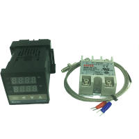 Térmico Digital REX-C100 Controlador De Temperatura Salida SSR Sensor Tipo K Con Relé Sólido 40DA + Sensor 48x48 - details 3