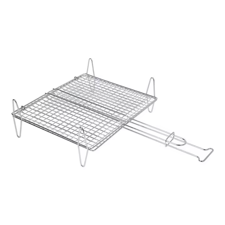 Sauvic Parrilla Pescado 30 X 35cm Zinc SAUVIC - Accesorios para Barbacoas - 1