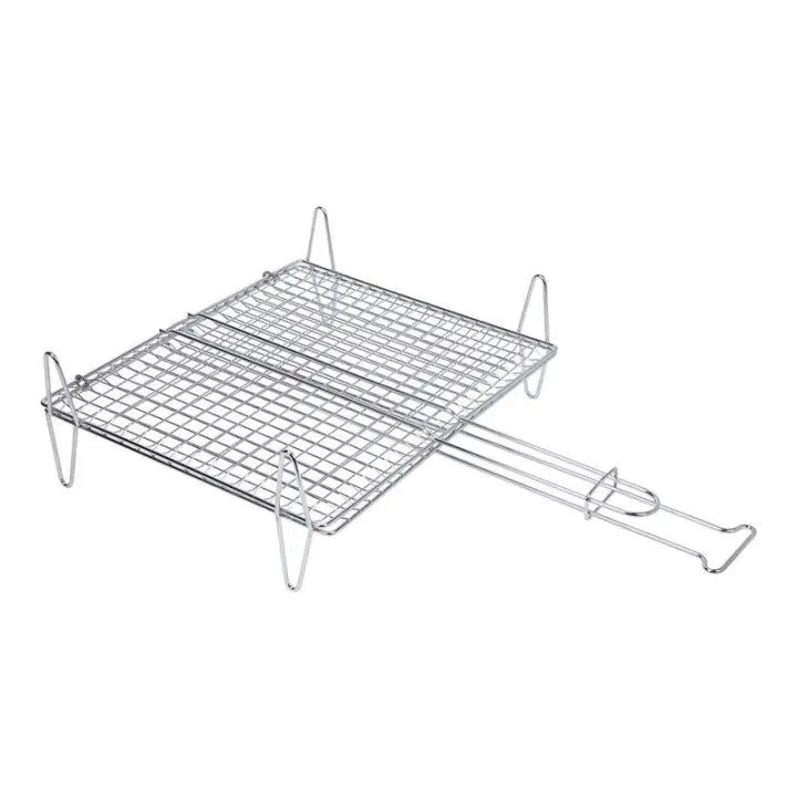Sauvic Parrilla Pescado 30 X 35cm Zinc SAUVIC - Accesorios para Barbacoas - 1