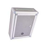 Caja De Donación Multifuncional De Aluminio Ligero Y Duradero Con Marco De Acero Inoxidable Para Hotel Negocios Y Uso Doméstico Caja De Correo Con Cerradura Para Exterior - details 7