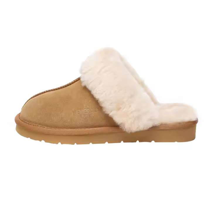 Zapatillas australianas de mujer de piel de oveja, cálidas y cómodas para invierno - Raven - 1