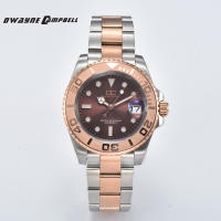 Reloj Mecánico Para Hombre DWAYNE CAMPBELL NH35 Resistente Al Agua Acero Inoxidable Vidrio De Zafiro Luminoso Regalo Ideal Para Negocios - details 0
