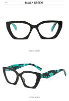 Gafas De Lectura Unisex Grandes Bloqueando Luz Azul Para Computadora Con Lentes De Polipropileno Estilo Cat Eye +1.0 a +4.0 - details 7