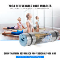 Alfombra De Yoga EVA Antideslizante Para Gimnasia Y Fitness Impermeable Para Picnics Playa Y Camping Tamaño 180x50x0.6cm Alfombra De Pilates Para Ejercicio - details 6