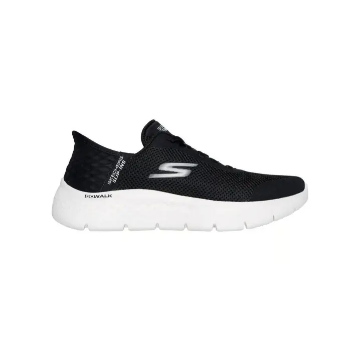 Zapatilla Mujer Skechers Go Walk Flex Negro/Blanco - 1