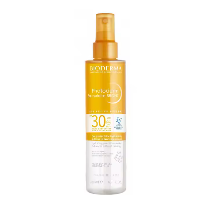 Bioderma photoderm eu solaire bronz protector solar bronceador spf 30 200 ml - 1