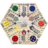 Board Game Ludo 4 Person 6 Person Track Board Party Game Wooden Game - details 0